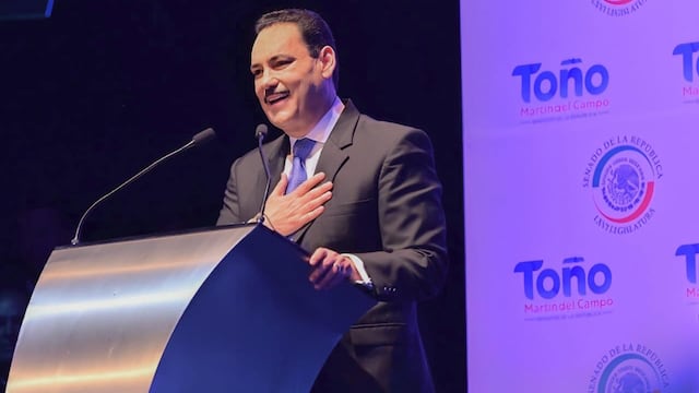 Juan Antonio Martín del Campo, Senador de Aguascalientes en 2026.