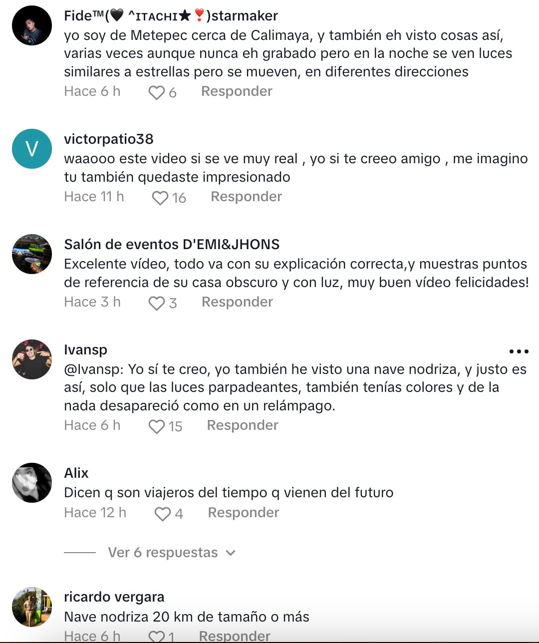 Un video TikTok captó supuestamente un OVNI que sería una nave nodriza