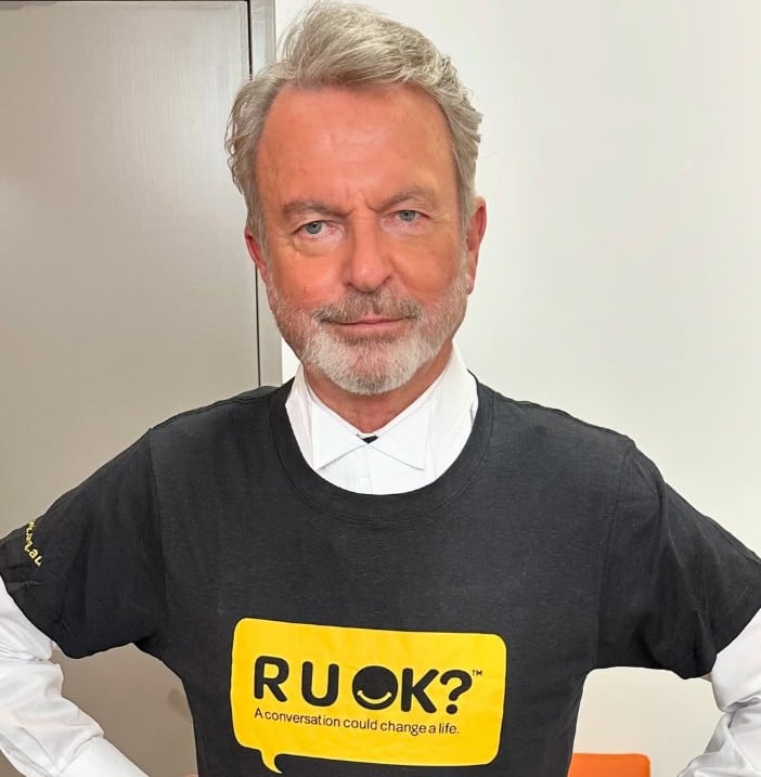 Sam Neill, actor de la saga Jurassic Park y Jurassic World