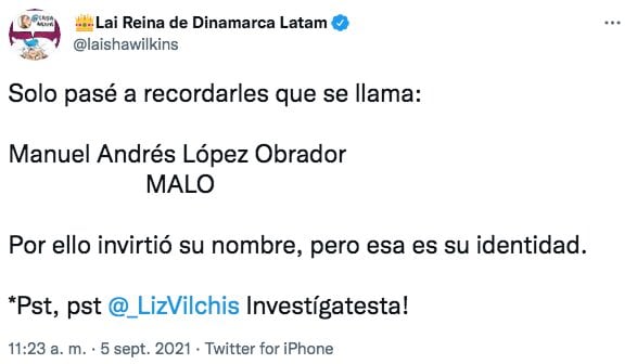 Tuit de Laisha Wilkins