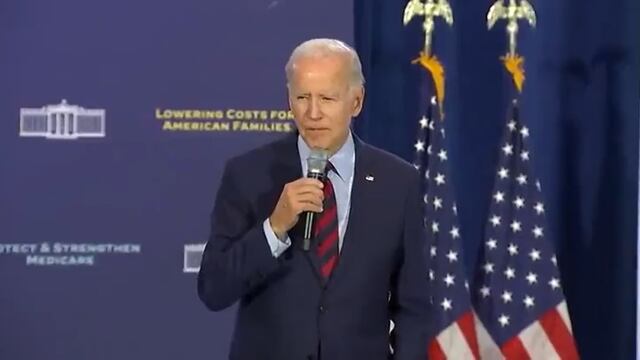 Joe Biden tiene otro lapsus
