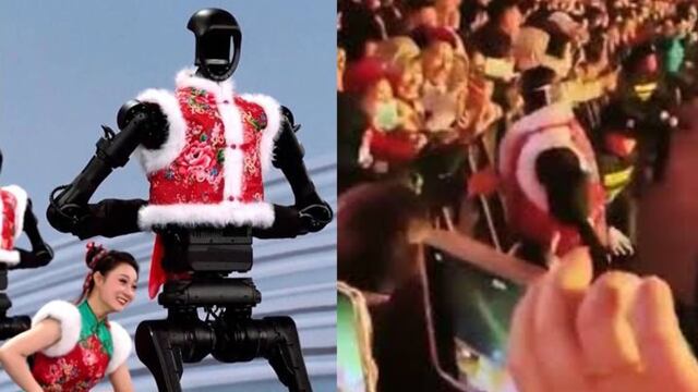 VIDEO: Un robot con inteligencia artificial se bucea y ataca a un asistente a celebración del Año Nuevo Chino