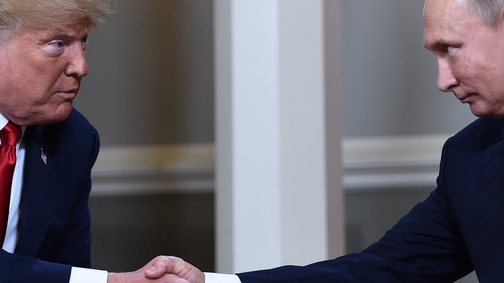 Donald Trump y Vladimir Putin