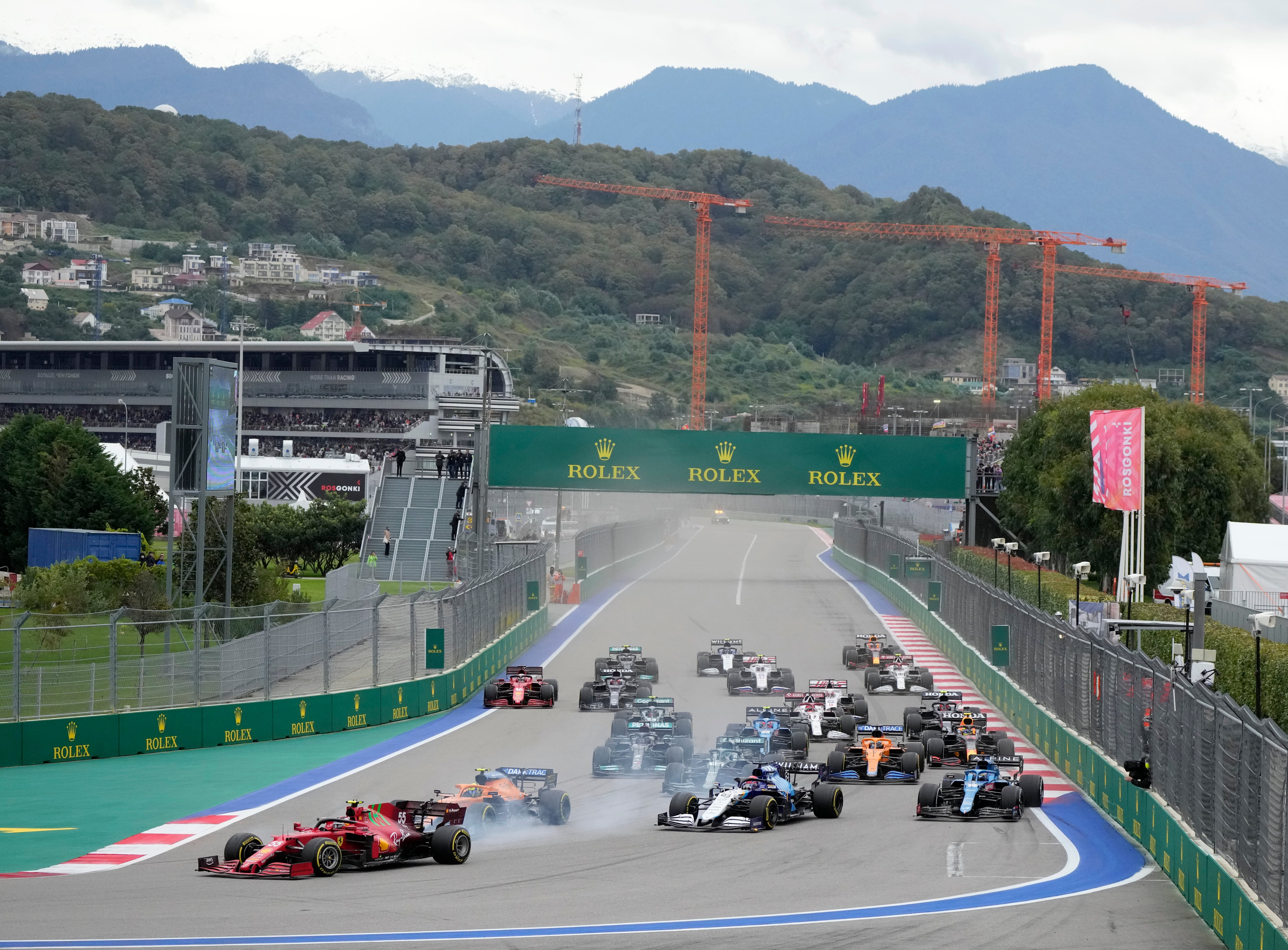 La Fórmula 1 canceló el Gran Premio de Rusia