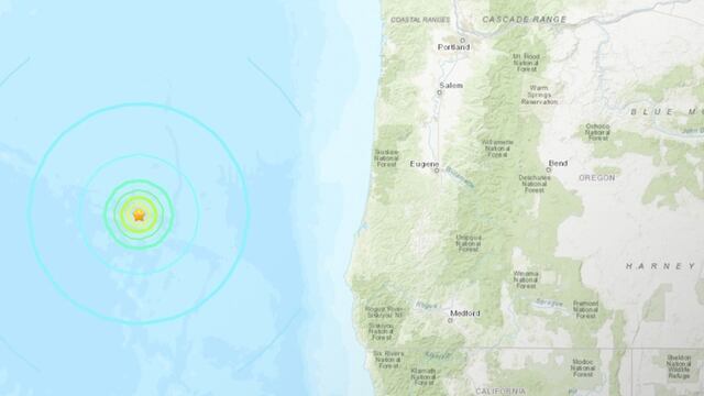 Terremoto en Estados Unidos: Sismo magnitud 6 golpeó la costa oeste