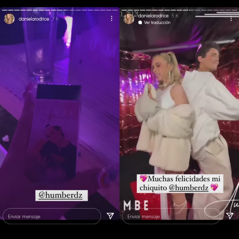 Daniela Rodrice asiste a evento de Humbe.