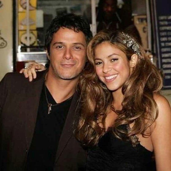 Shakira y Alejandro Sánz.