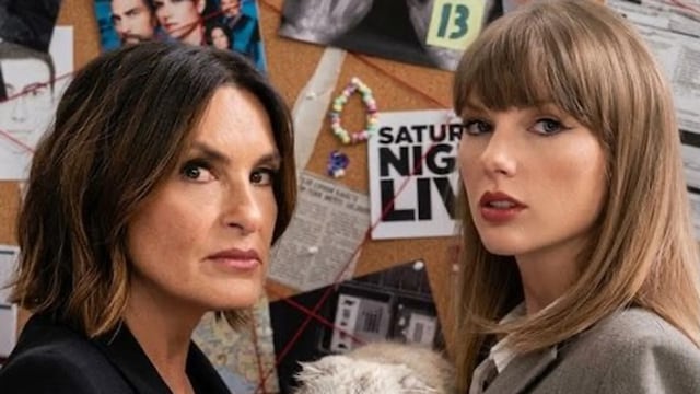 Mariska Hargitay y Taylor Swift en un sketch para los Emmys 2026
