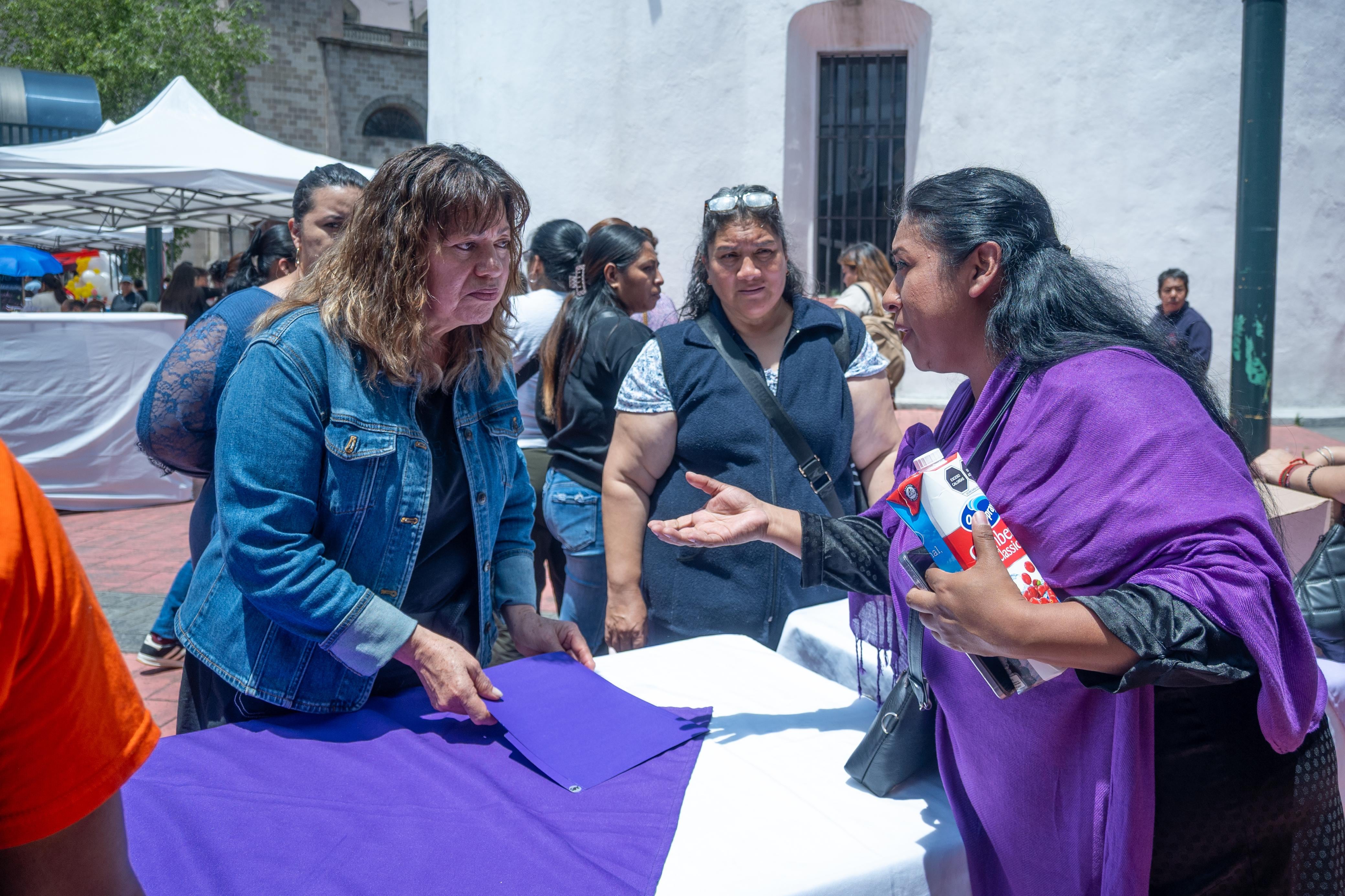 Toluca consolida atención a las mujeres con el Instituto Municipal de la Mujer.