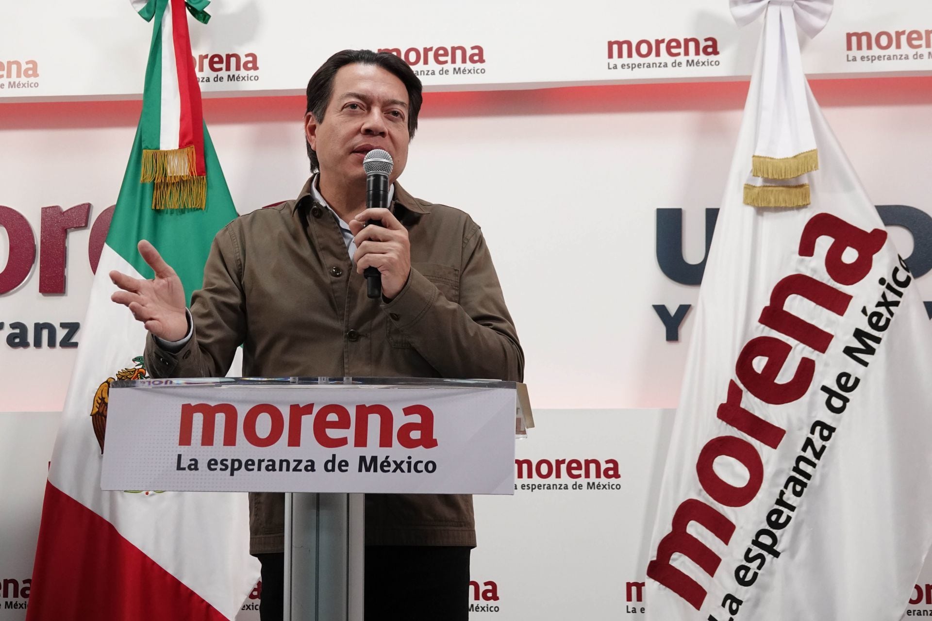 Mario Delgado, presidente de Morena