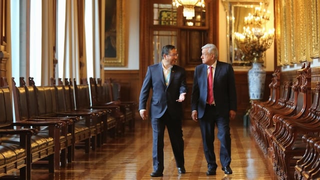 Reunión entre presidentes de México y Bolivia