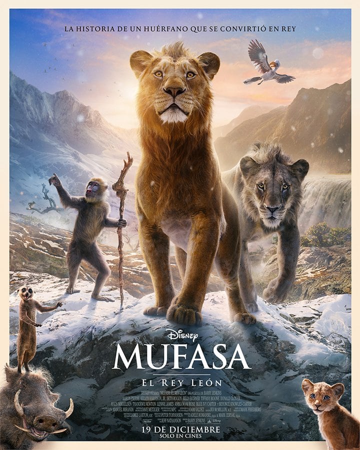 Póster de Mufasa: El Rey León
