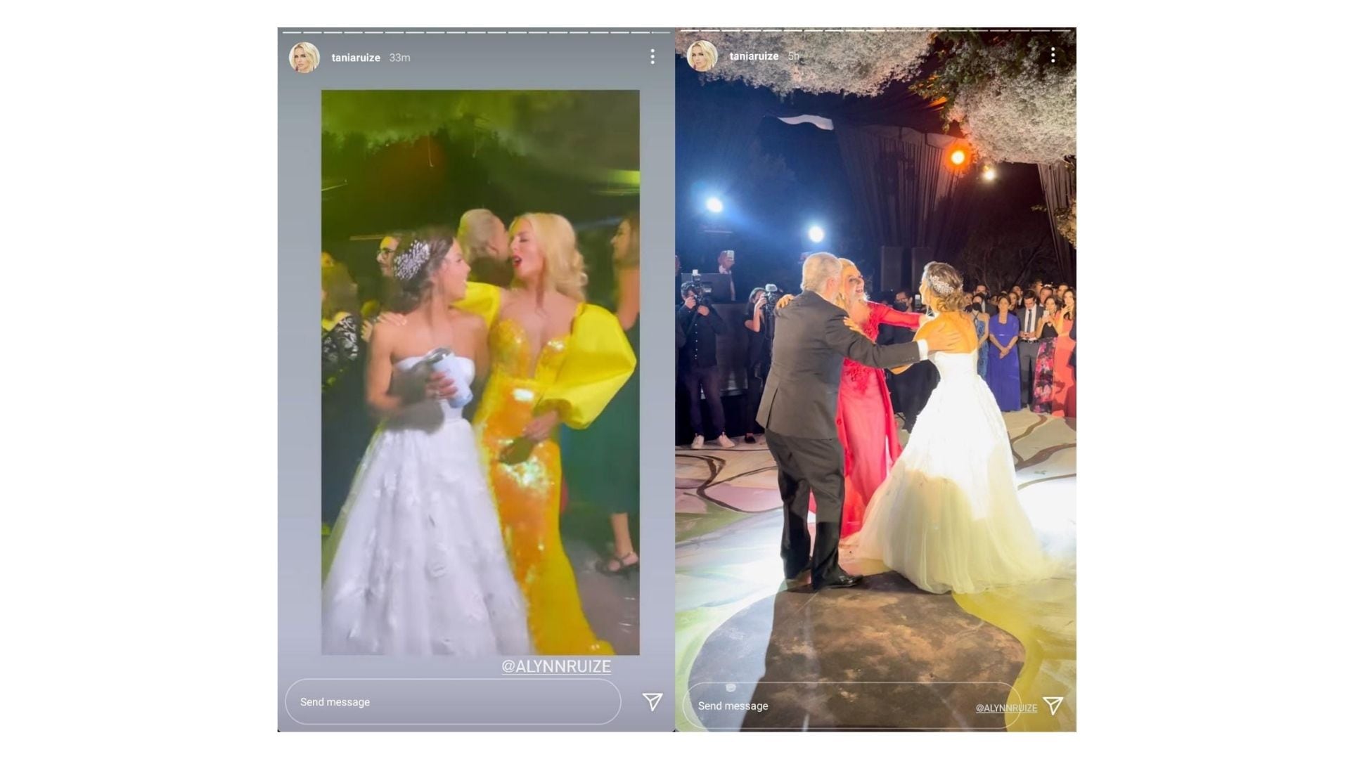 Instagram Stories de Tania Ruiz