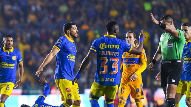Arbitraje en la final Club América vs Club Tigres
