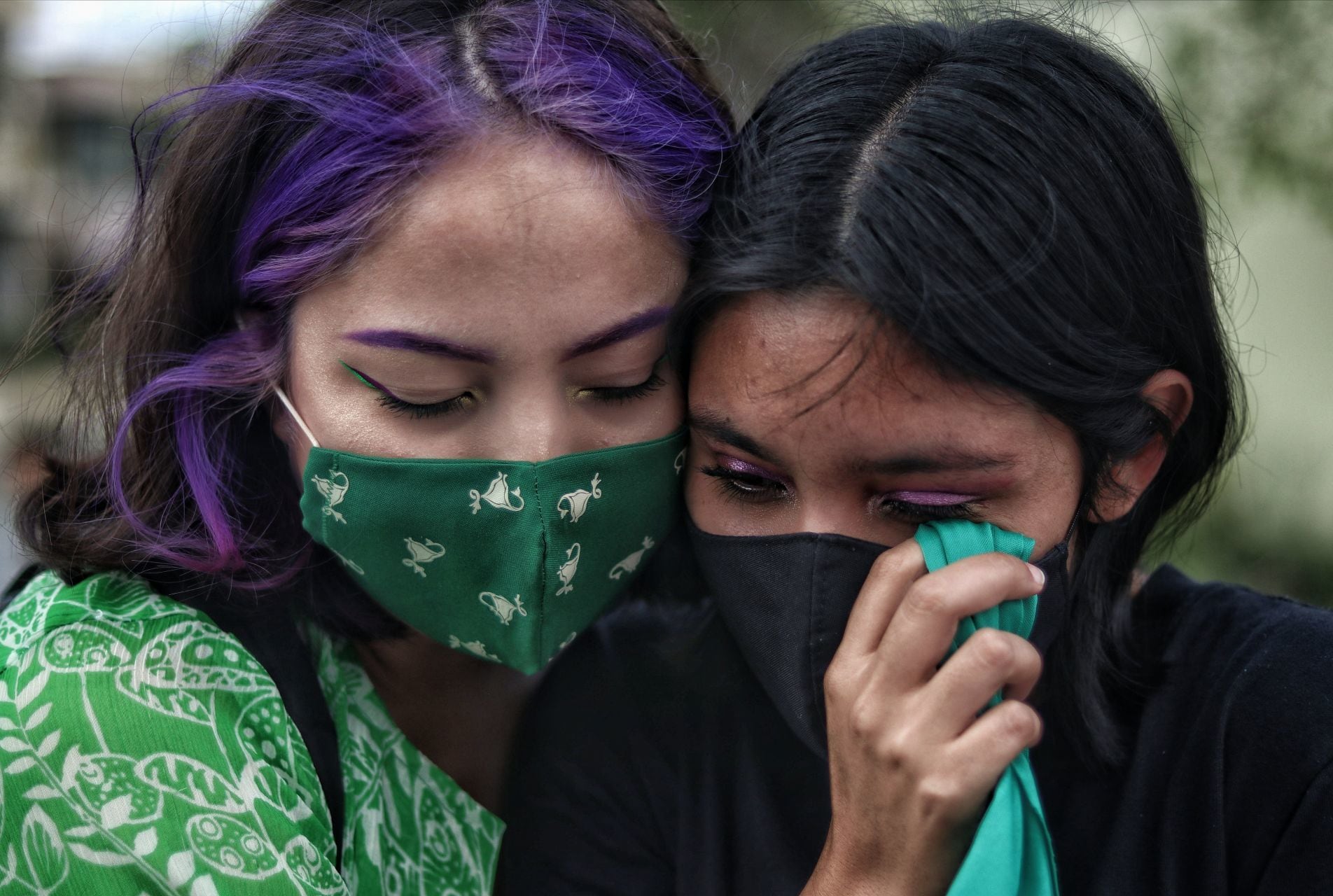 Protesta por el aborto legal
