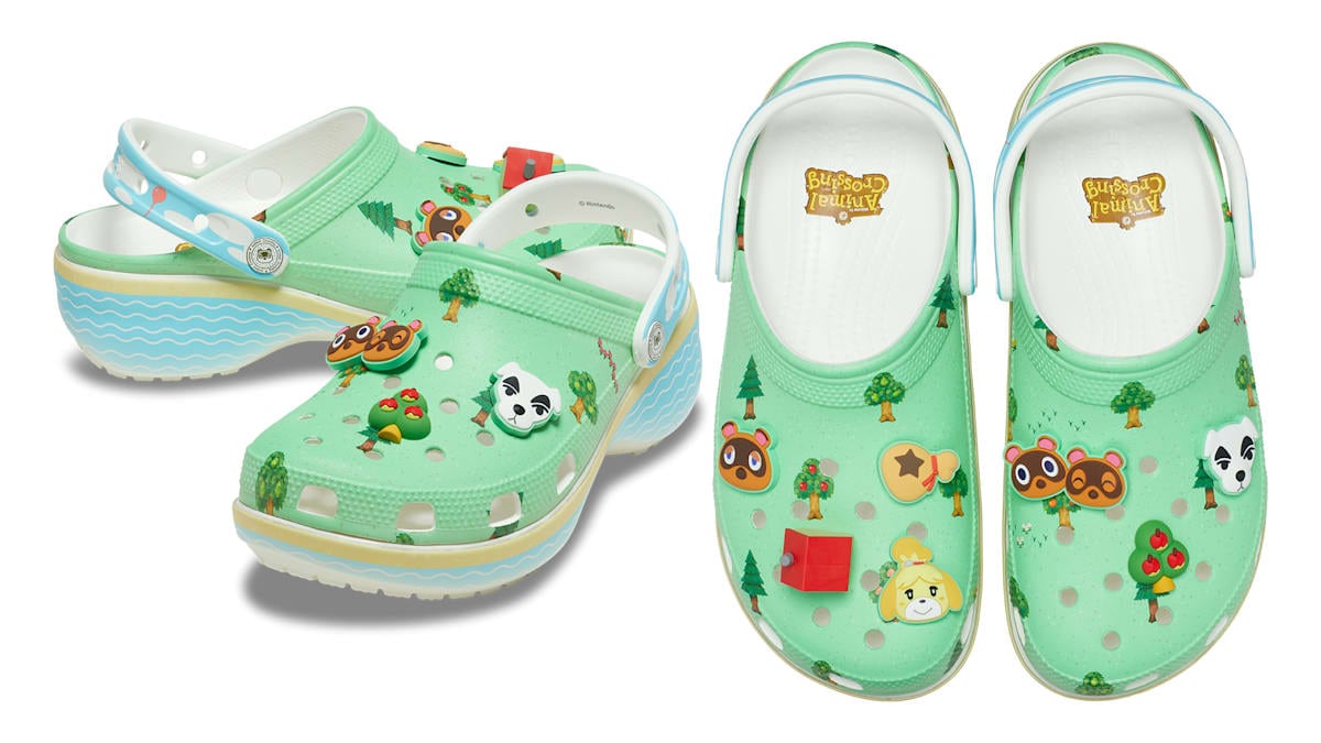 Los Crocs de Animal Crossing ¿Ya tienen precio? A partir de esta fecha podrás comprarlos
