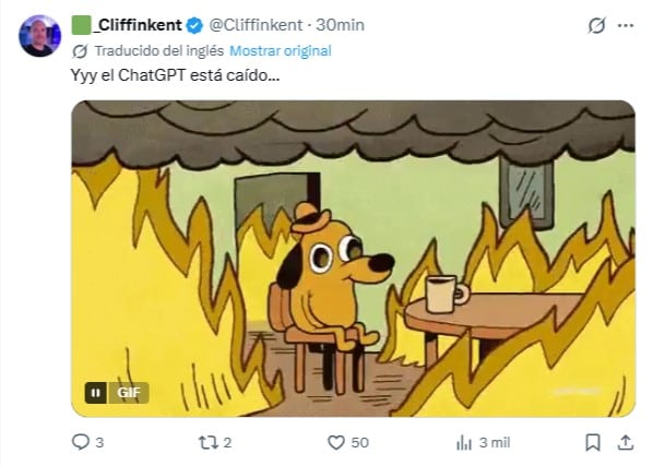 ¿Se cayó ChatGPT? Caída de OpenAI colapsó la inteligencia artificial