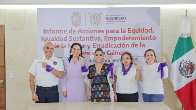 Evelyn Salgado celebra que Guerrero avanza en igualdad para mujeres