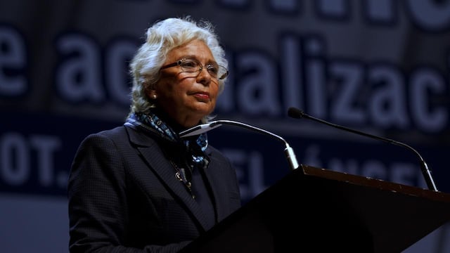 Olga Sánchez Cordero. Viaje a Washington