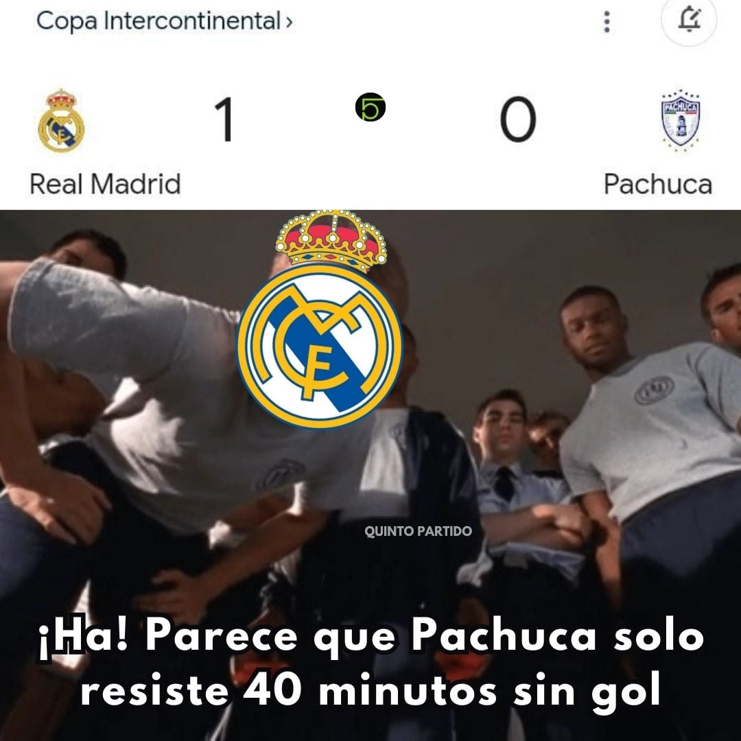 Meme Real Madrid vs CF Pachuca