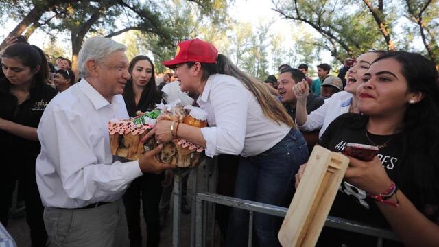 Andrés Manuel López Obrador de gira por Badiraguato, Sinaloa