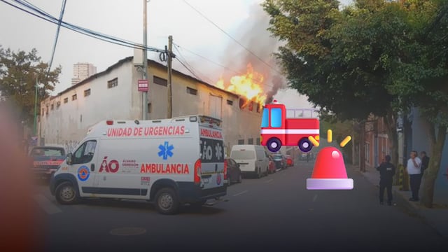 Incendio genera intensa movilización de bomberos en San Pedro de los Pinos