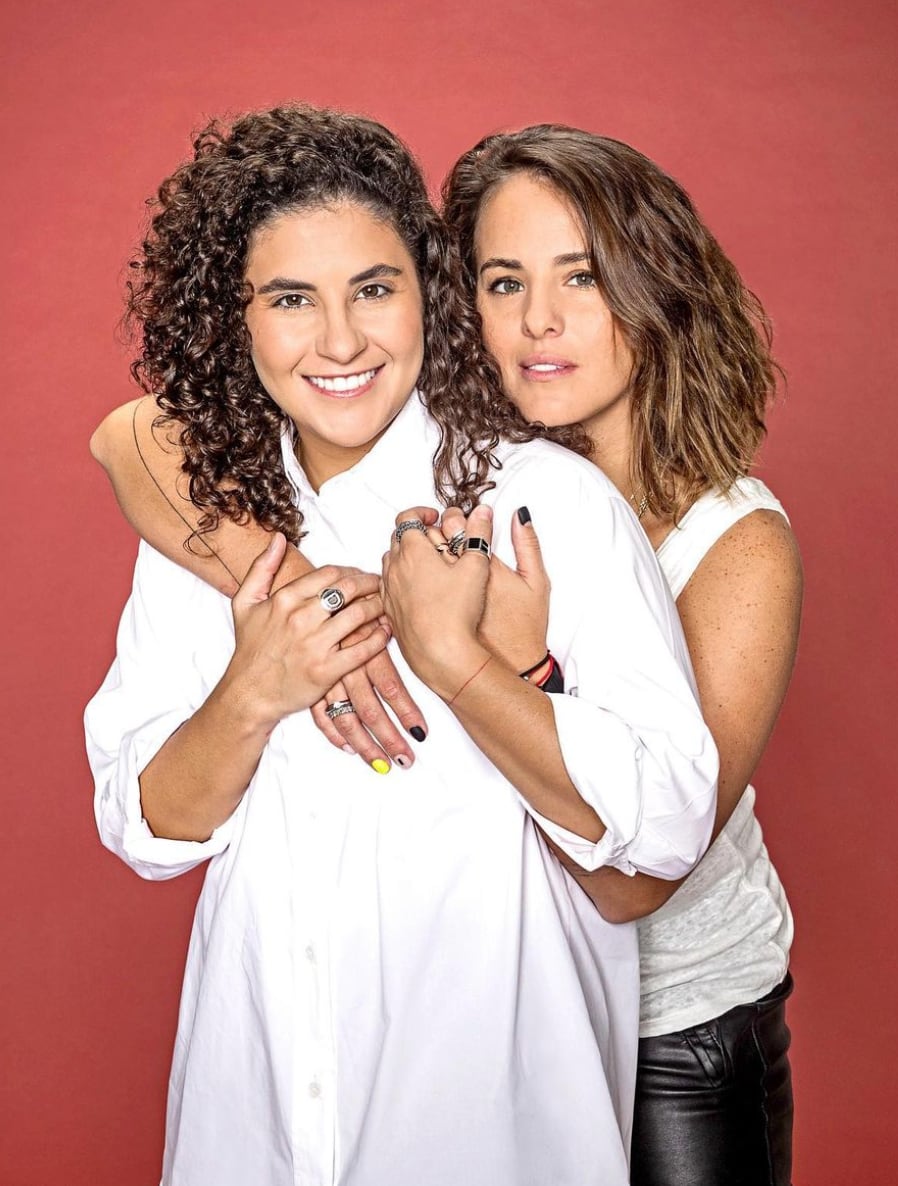 Saskia Niño de Rivera y su novia, Mariel Duayhe