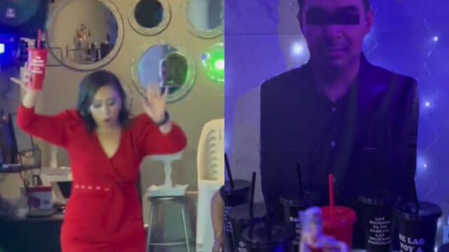 Mujer arma su fiesta de divorcio con la cara del ex en todos lados