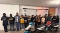 Cateo en El Cóporo deja 10 detenidos y aseguran dos motonetas