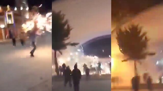 Explosión durante las fiestas patronales de Tepeyahualco, Puebla