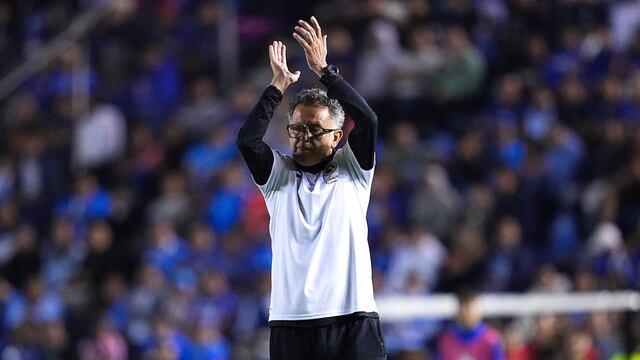 Juan Carlos Osorio, en el Cruz Azul vs Xolos de Tijuana.
