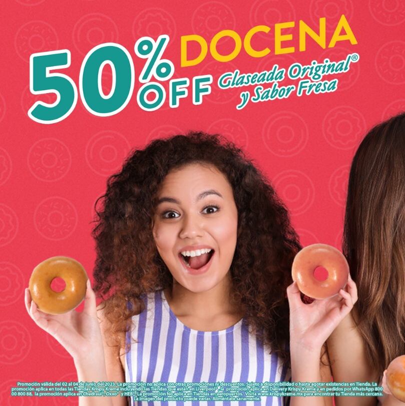 Promoción Krispy Kreme por el Día Internacional de la Dona