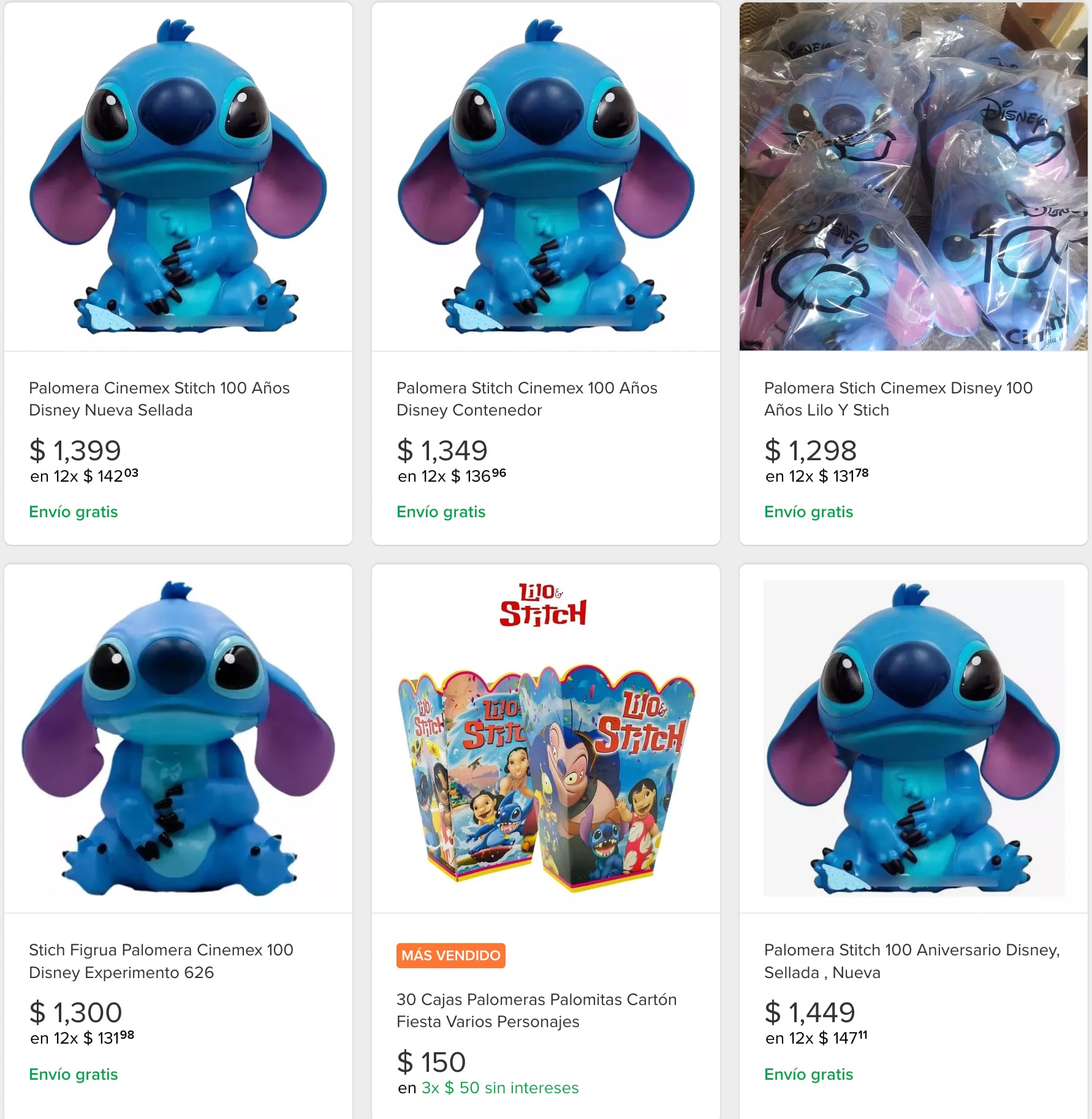 Reventa Palomera de Stitch