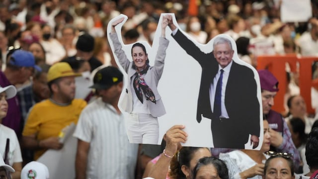 Claudia Sheinbaum, coordinadora de defensa de la Cuarta transformación, visitó la ciudad de Culiacán