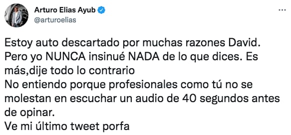 Publicación de Arturo Elías Ayub