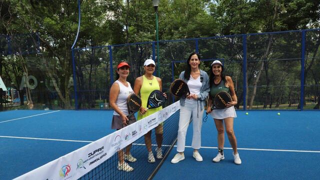 Lía Limón clausura primer abierto de pádel en Álvaro Obregón