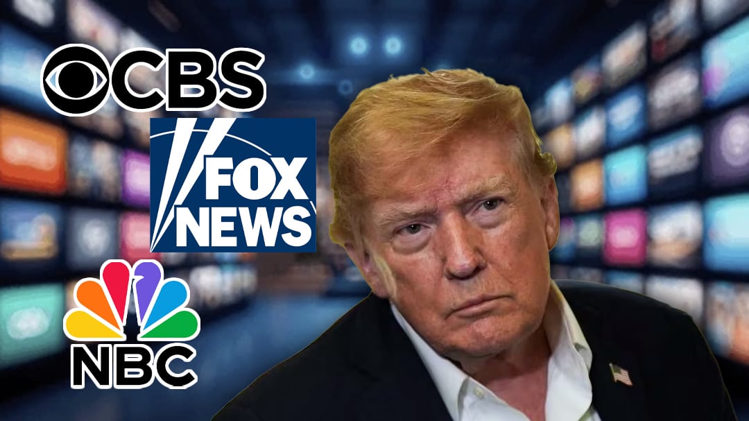 CBS, Fox News y NBC suspenden cobertura de Trump tras veto a CNN