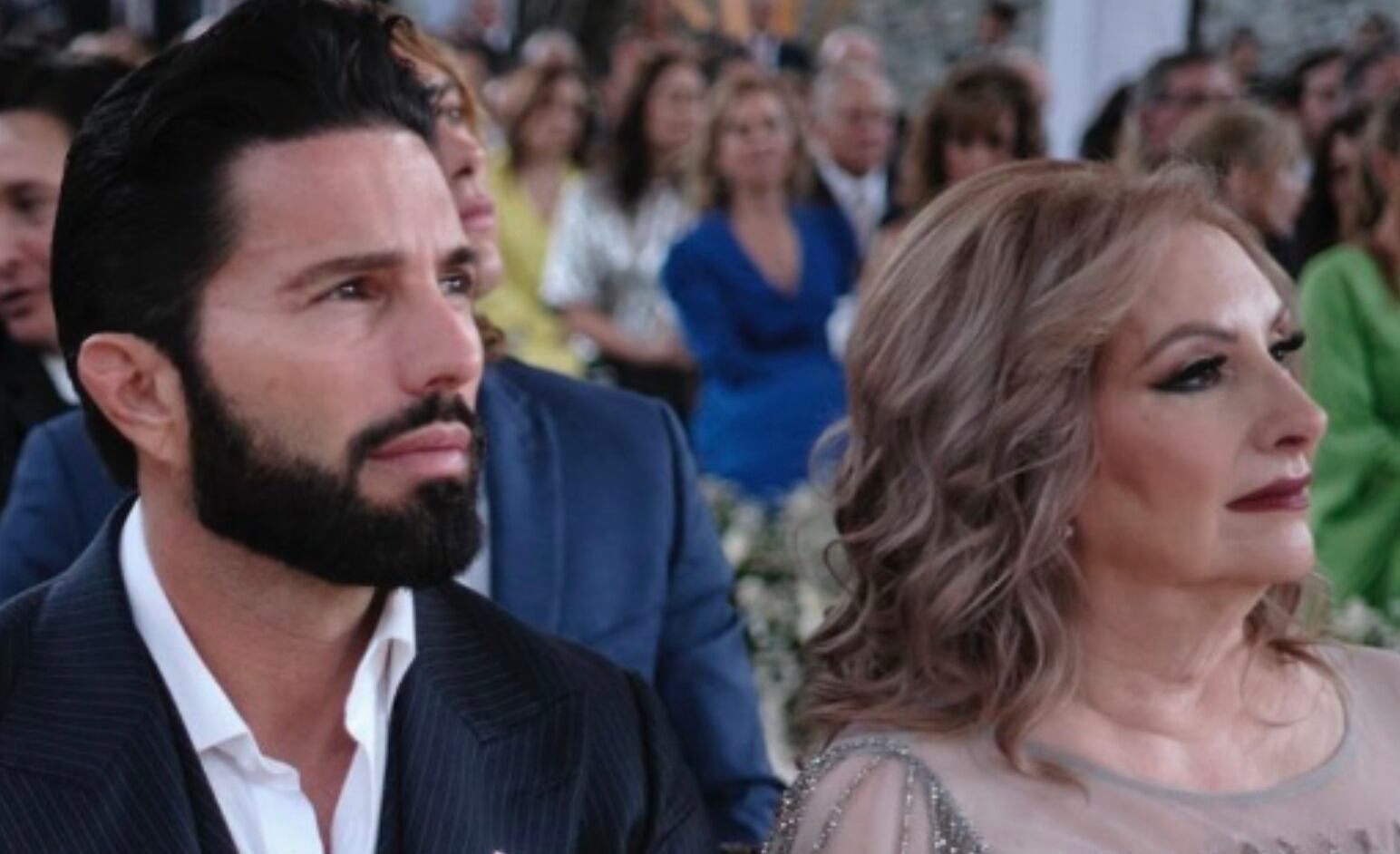 Poncho de Nigris y su mamá Leticia Guajardo