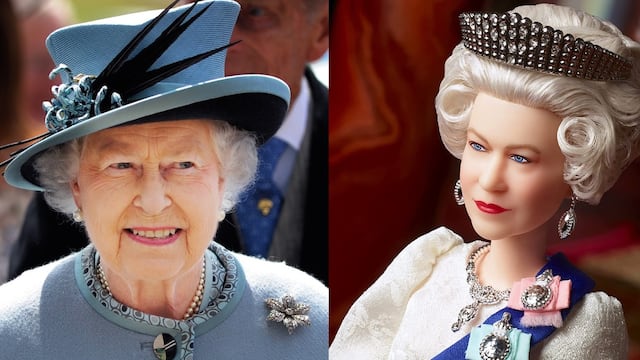 Barbie inspirada en la reina Isabel II