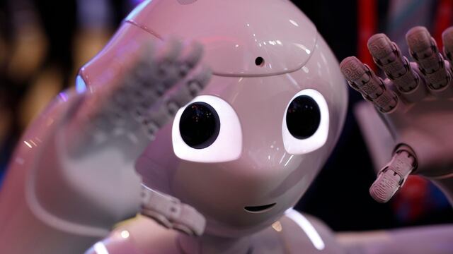 'Pepper', el robot humanoide de SoftBank Robotics.