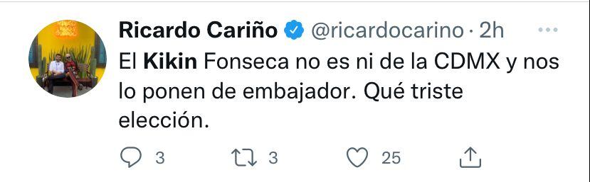 Enojo por parte de los usuarios de redes, quienes señalan que el Kikín ni siquiera es de la Ciudad de México.
