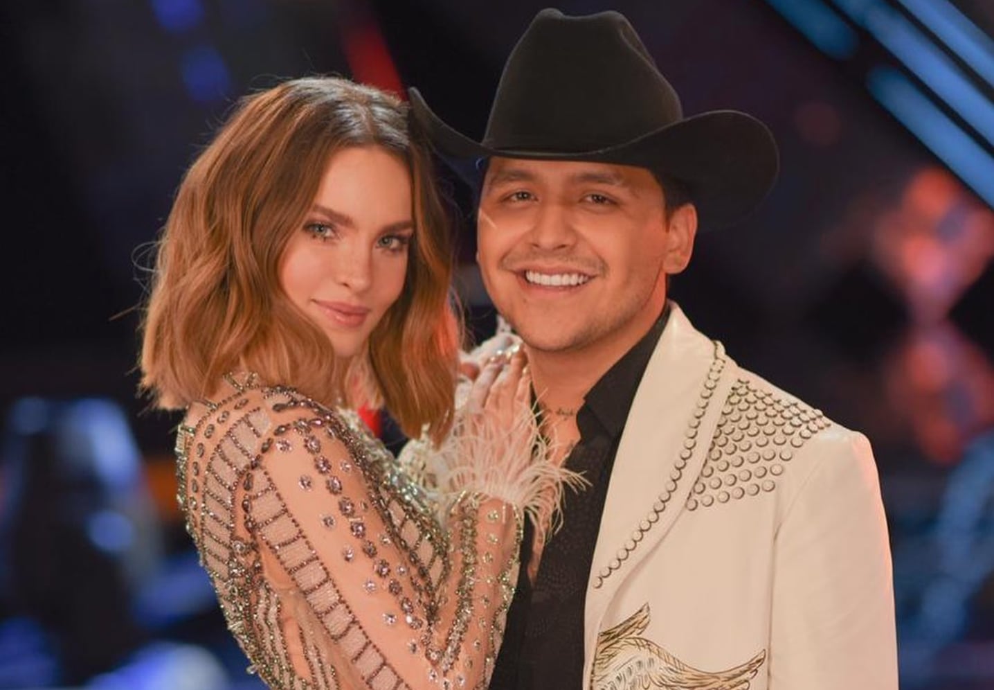 Belinda y Christian Nodal