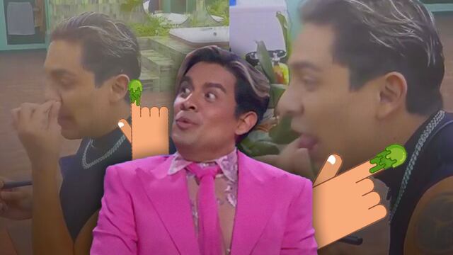 Ricardo Peralta asegura que va superar su adicción a los mocos