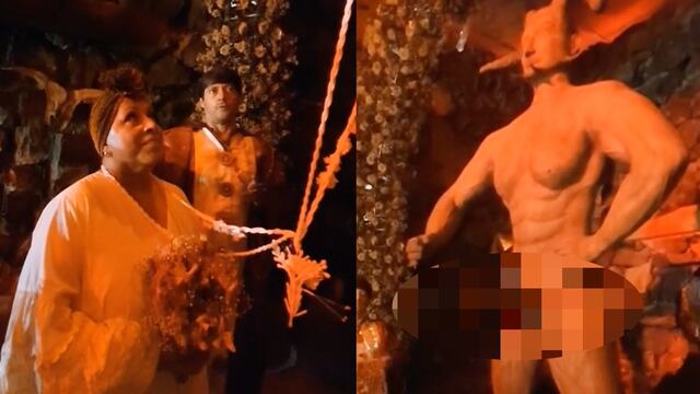 Mujer se casa con el Diablo