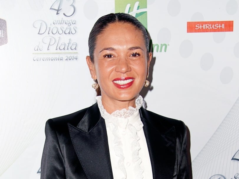 Yolanda Andrade, conductora.