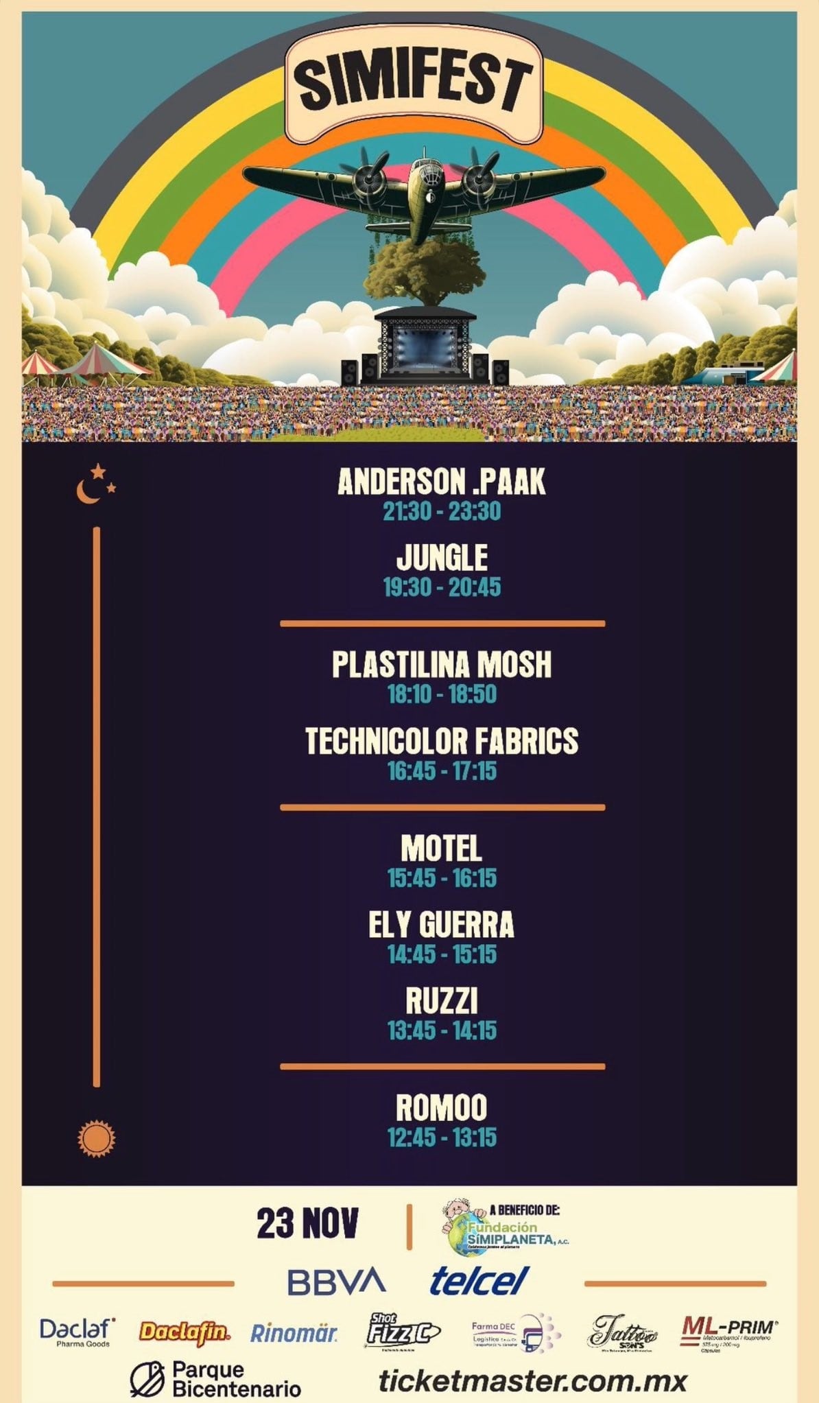 Horario Simifest 2024