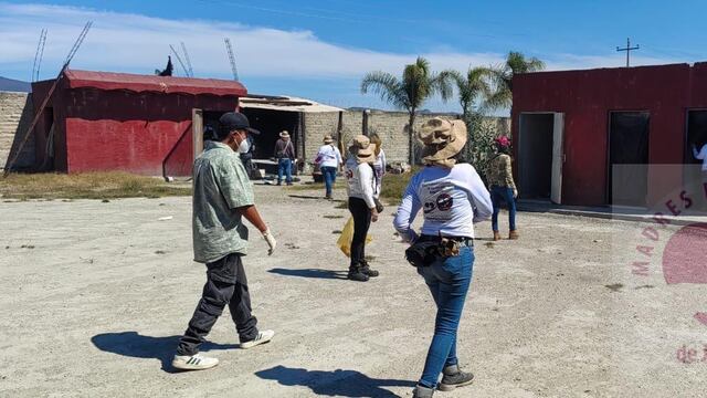 Madres Buscadoras de Jalisco en rancho Izaguirre del CJNG
