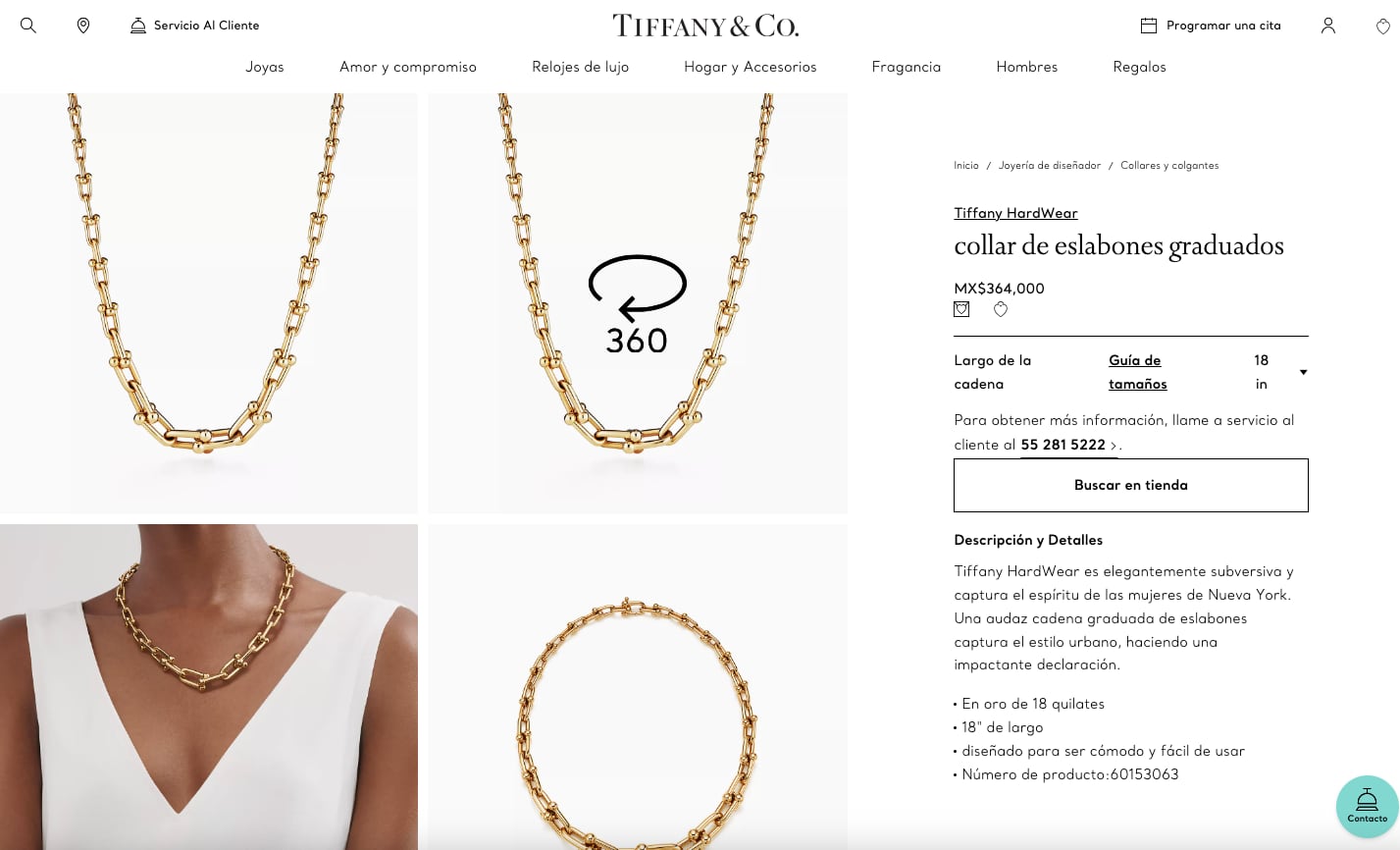 Collar Tiffany