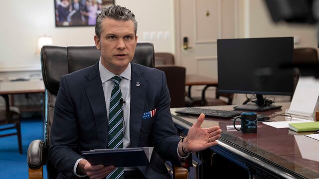 Secretario de Defensa de Estados Unidos, Pete Hegseth