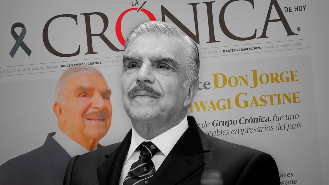 Muere Jorge Kahwagi Gastine presidente La Crónica de Hoy